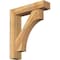 Ekena Millwork Westlake Block Rough Sawn Bracket w/ Offset Brace, Western Red Cedar, 6"W x 26"D x 30"H BKT0604X26X30WTL05RWR - alternate 1
